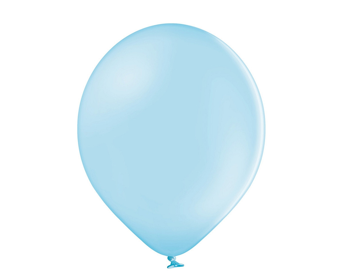 Balloons Belbal 12", B105-003, pastel sky blue, 100pcs